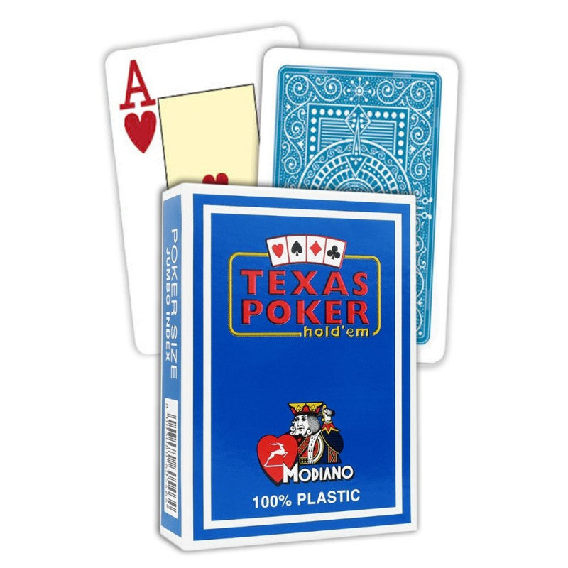 jeux de cartes Texas Poker par Modiano, vert jeux de cartes Texas Poker par Modiano, vert