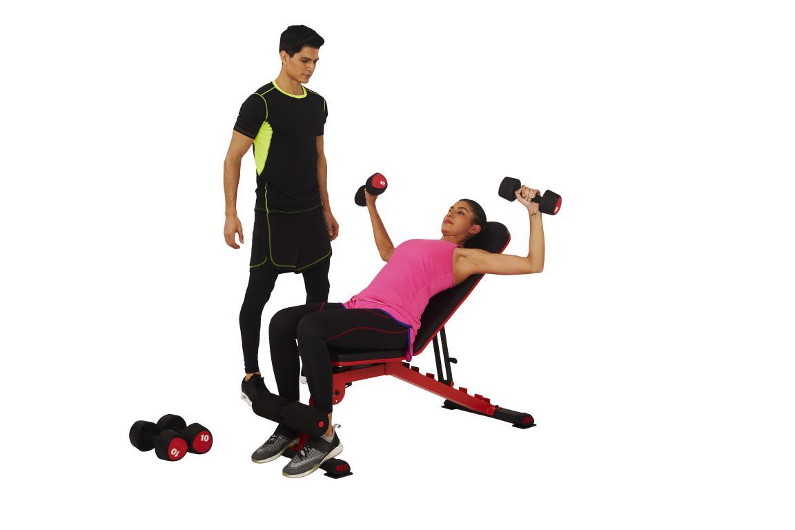 UFC Adjustable Folding Bench - Yemeco SARL