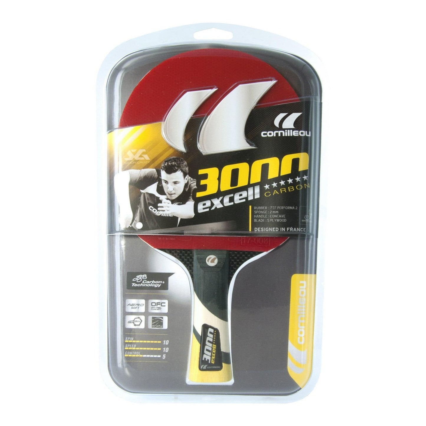 Cornilleau Excel 3000 Carbon - Yemeco SARL