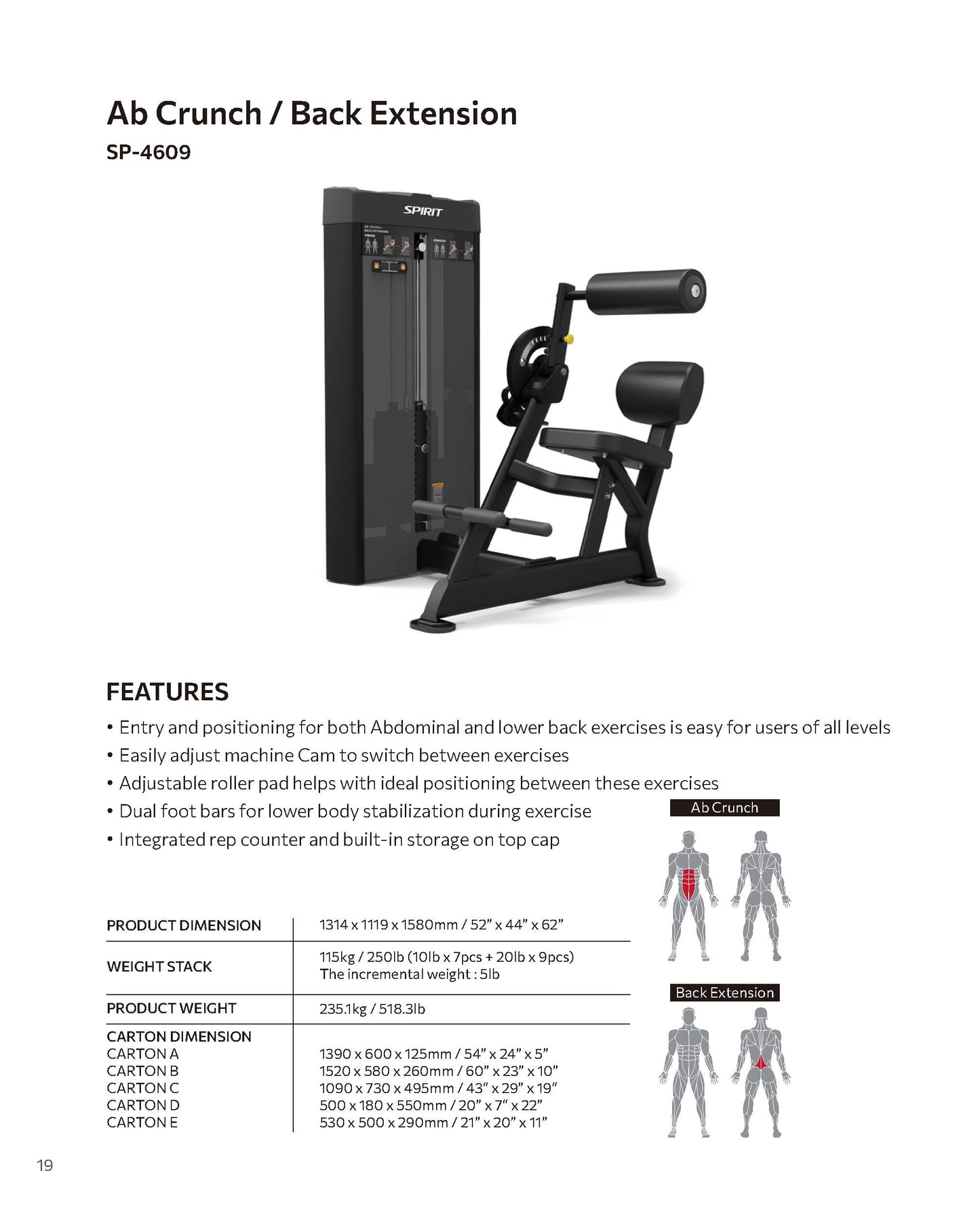 Selectorized Series Spirit