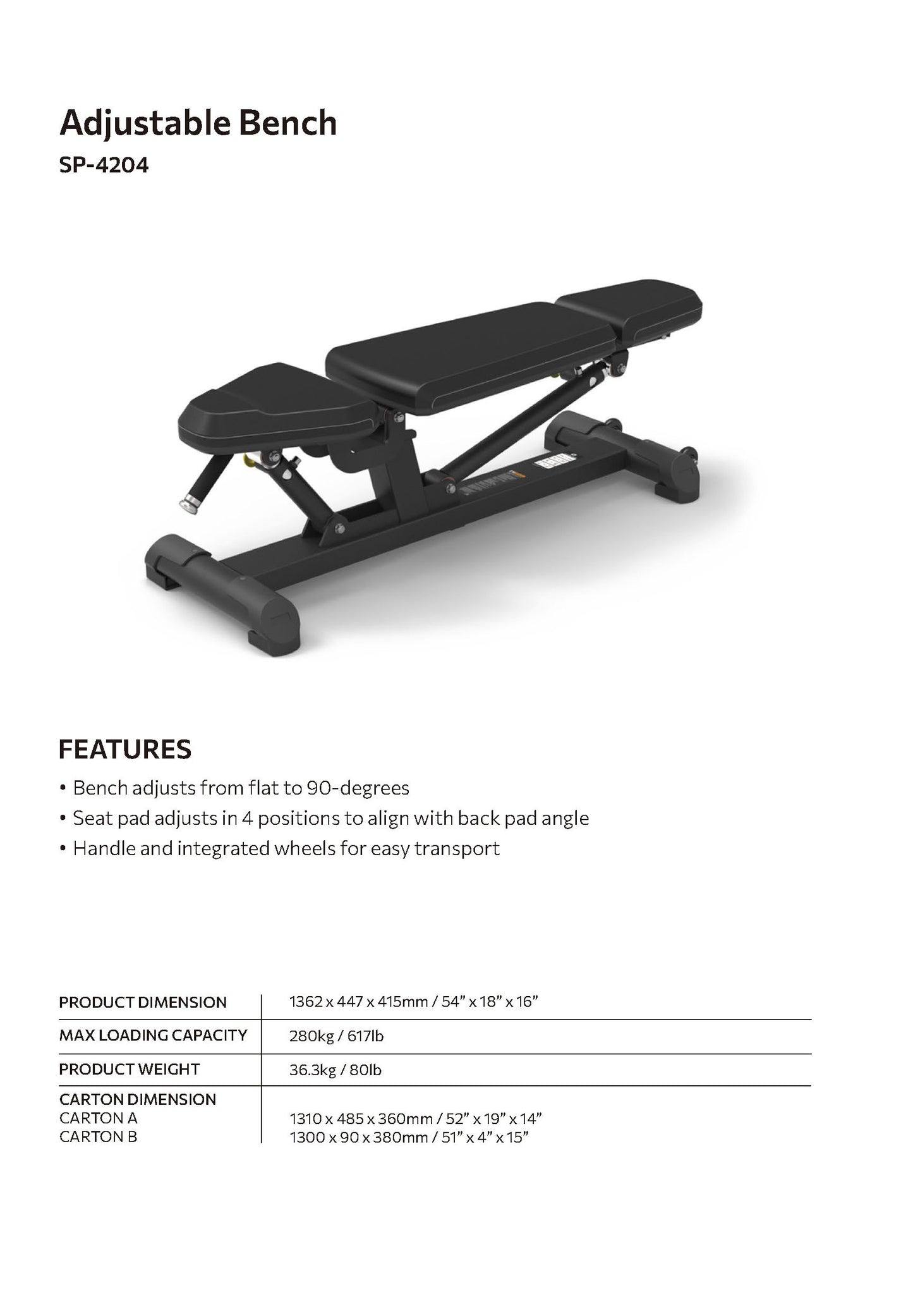 Free Weight Series Spirit