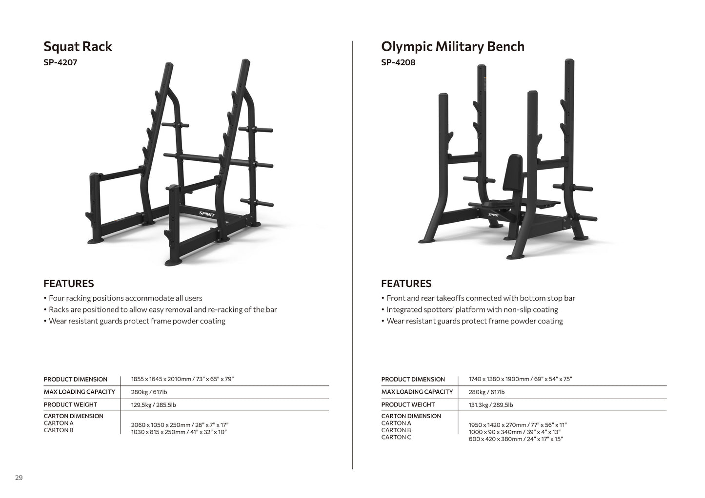 Free Weight Series Spirit
