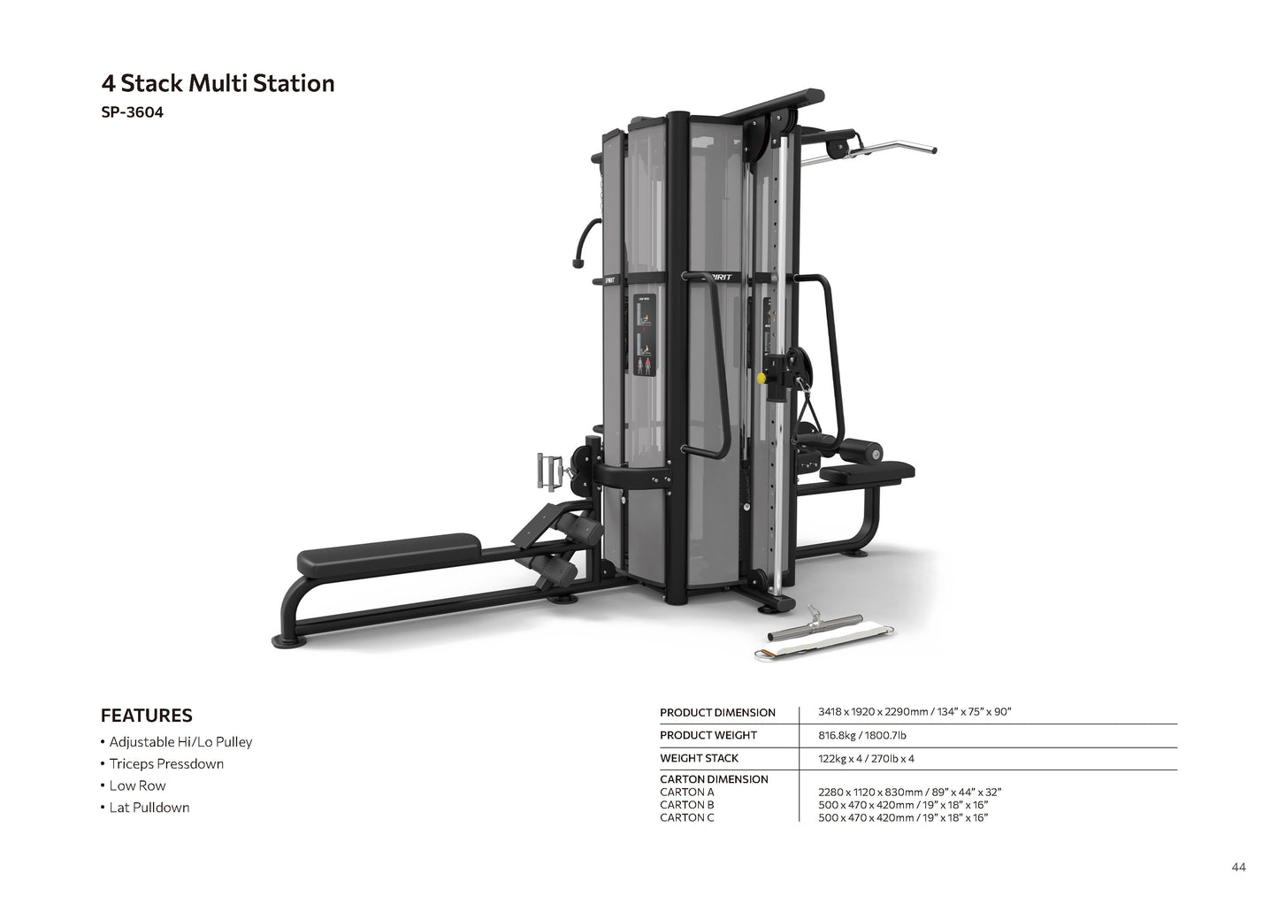Multi Gym Series Spirit
