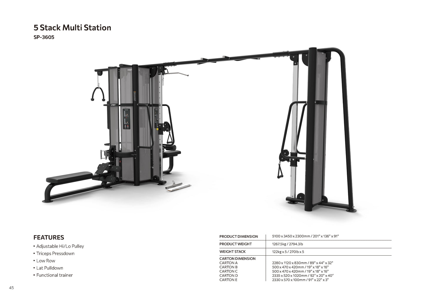 Multi Gym Series Spirit