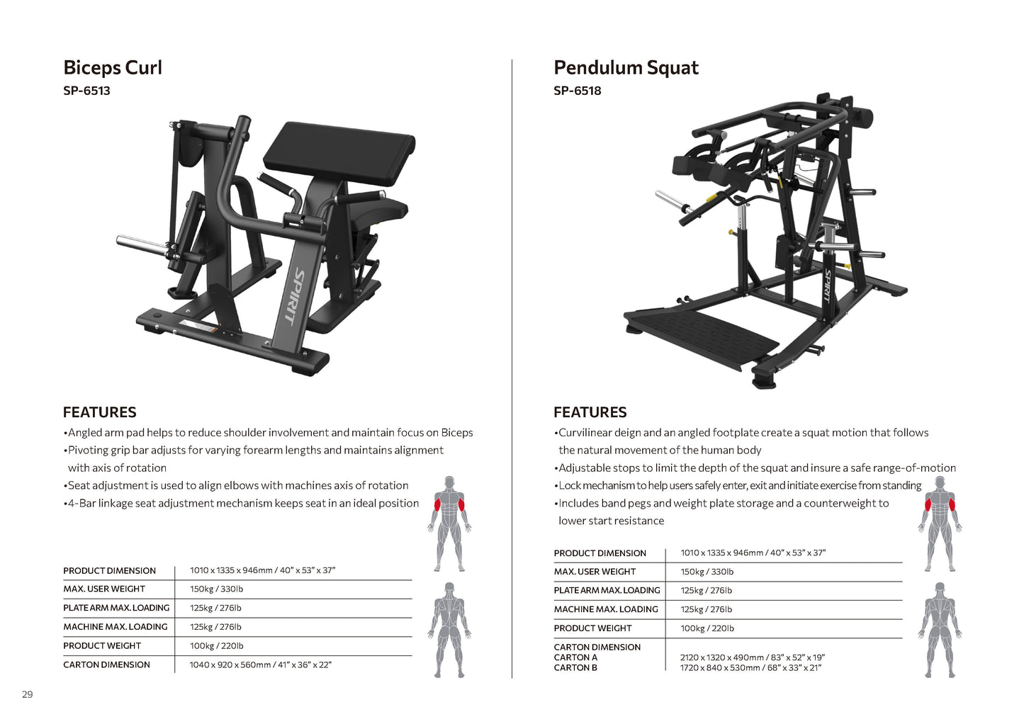 Plate Loaded Series Spirit