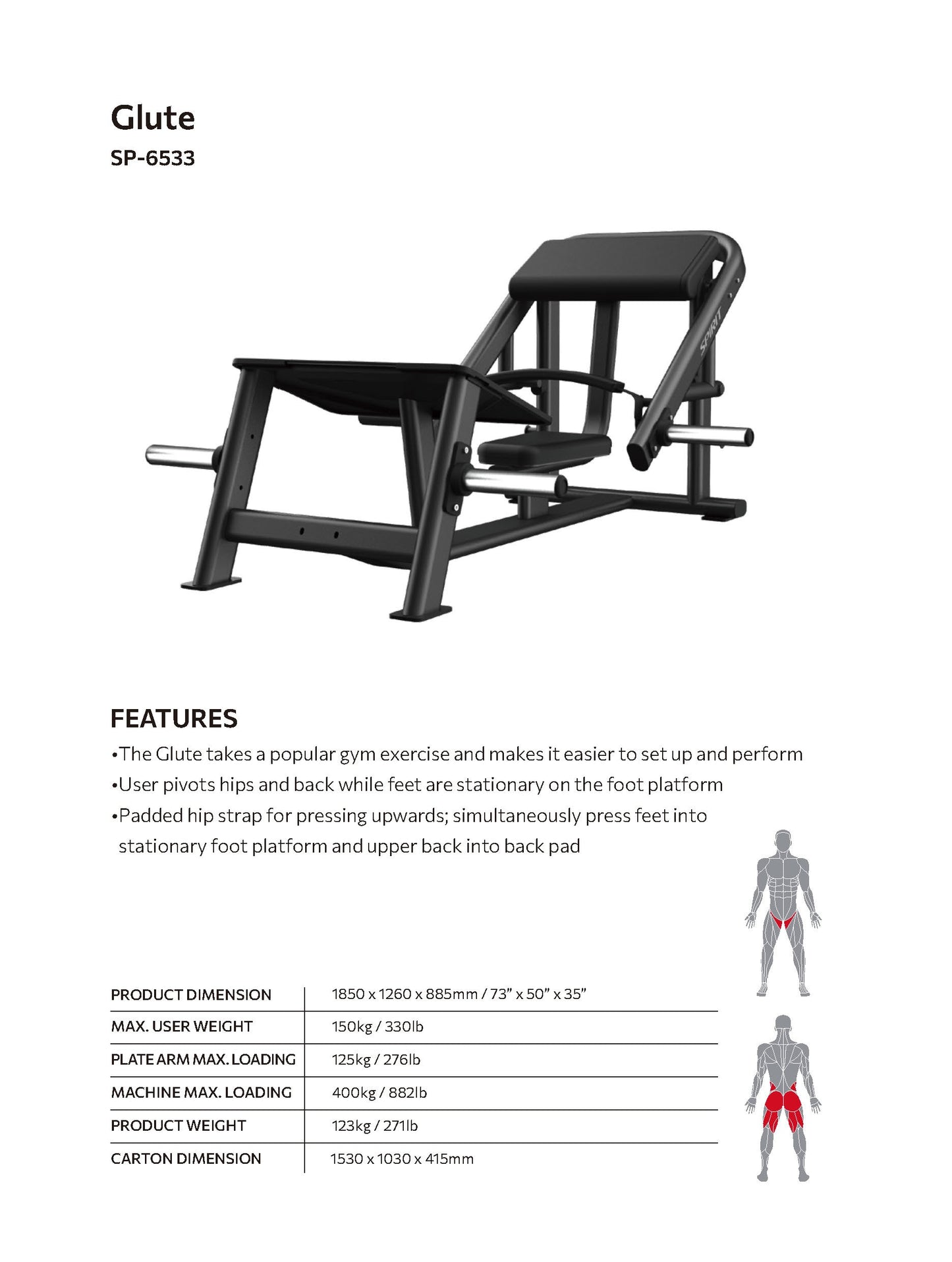 Plate Loaded Series Spirit