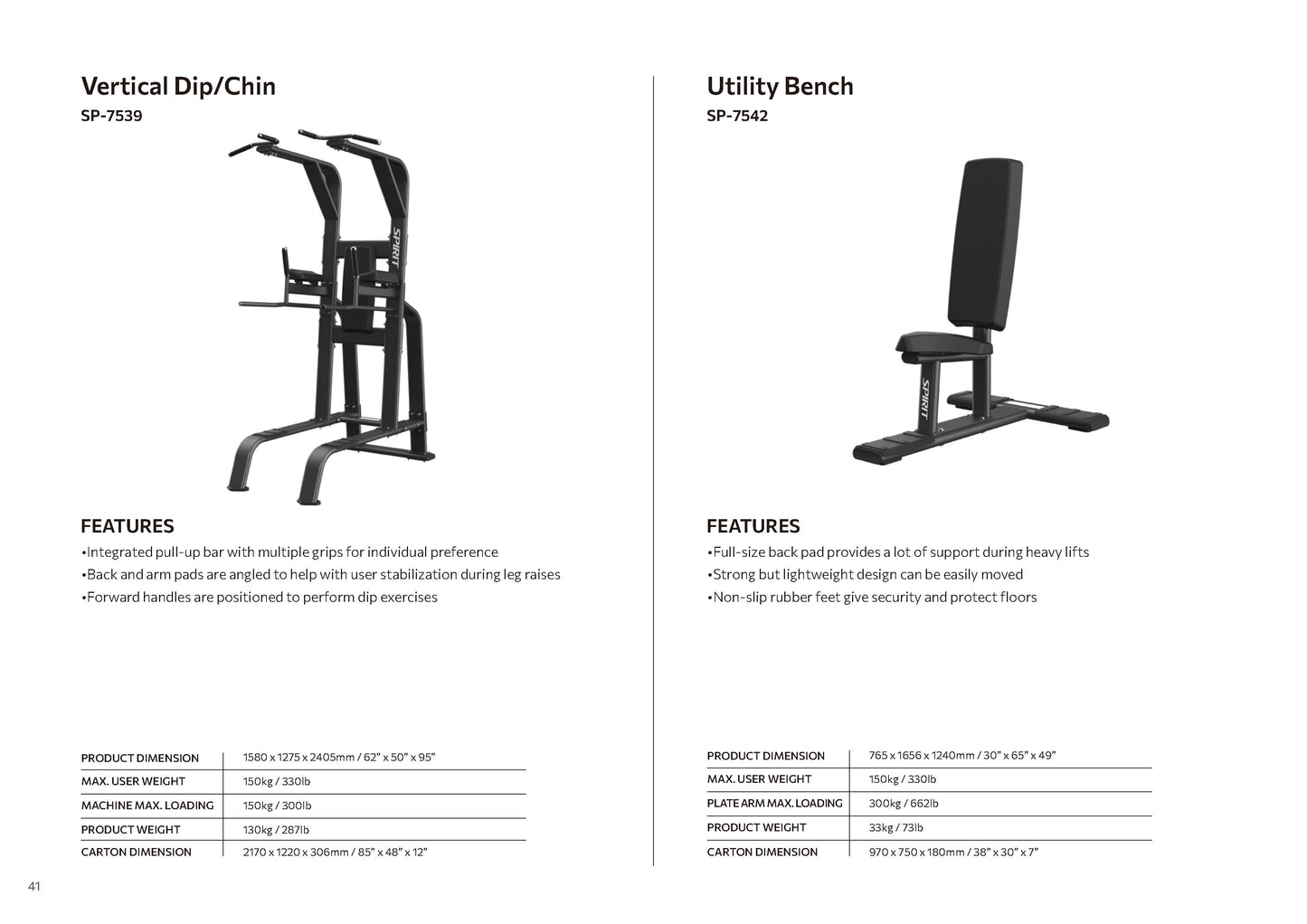 Free Weight Series Spirit