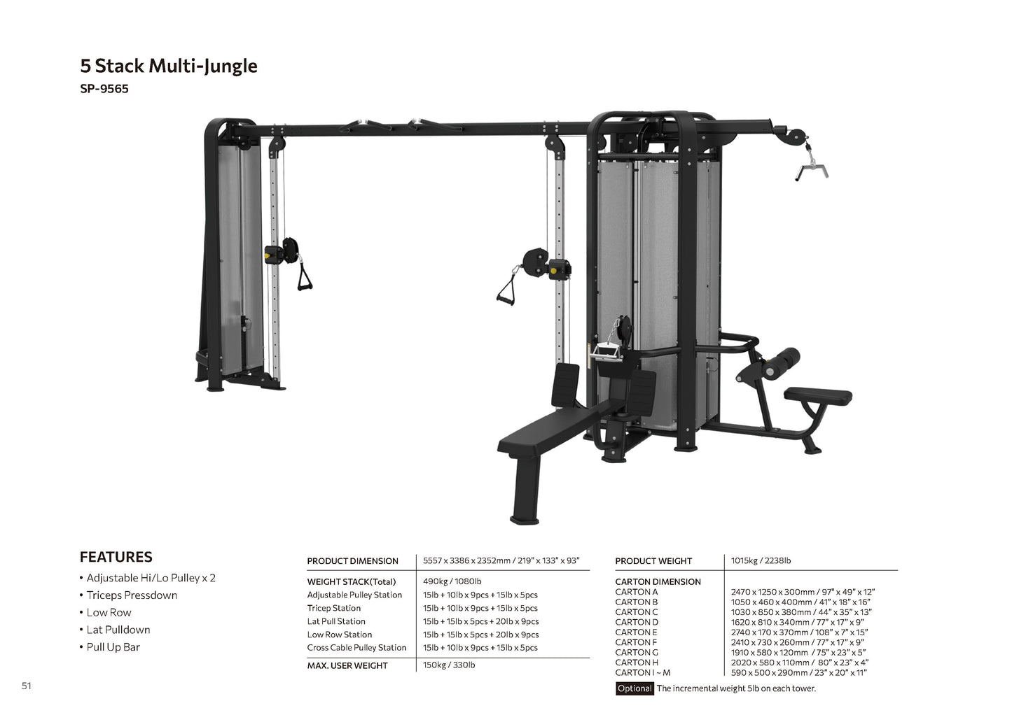 Multi Gym Series Spirit