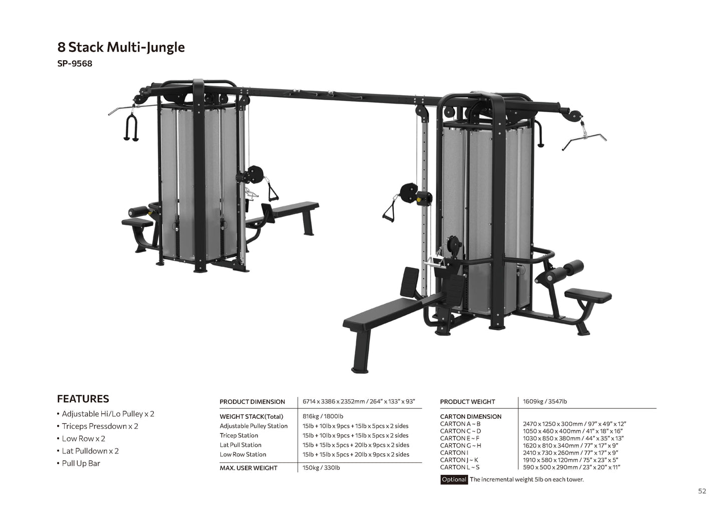 Multi Gym Series Spirit