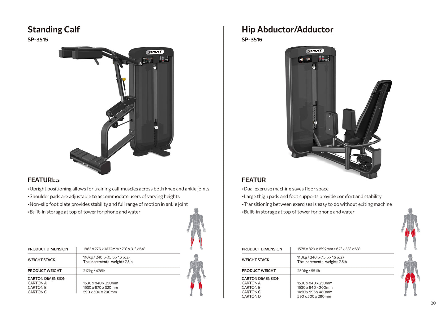 Selectorized Series Spirit