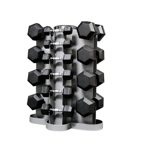 4 Sided Vertical Dumbbell Rack