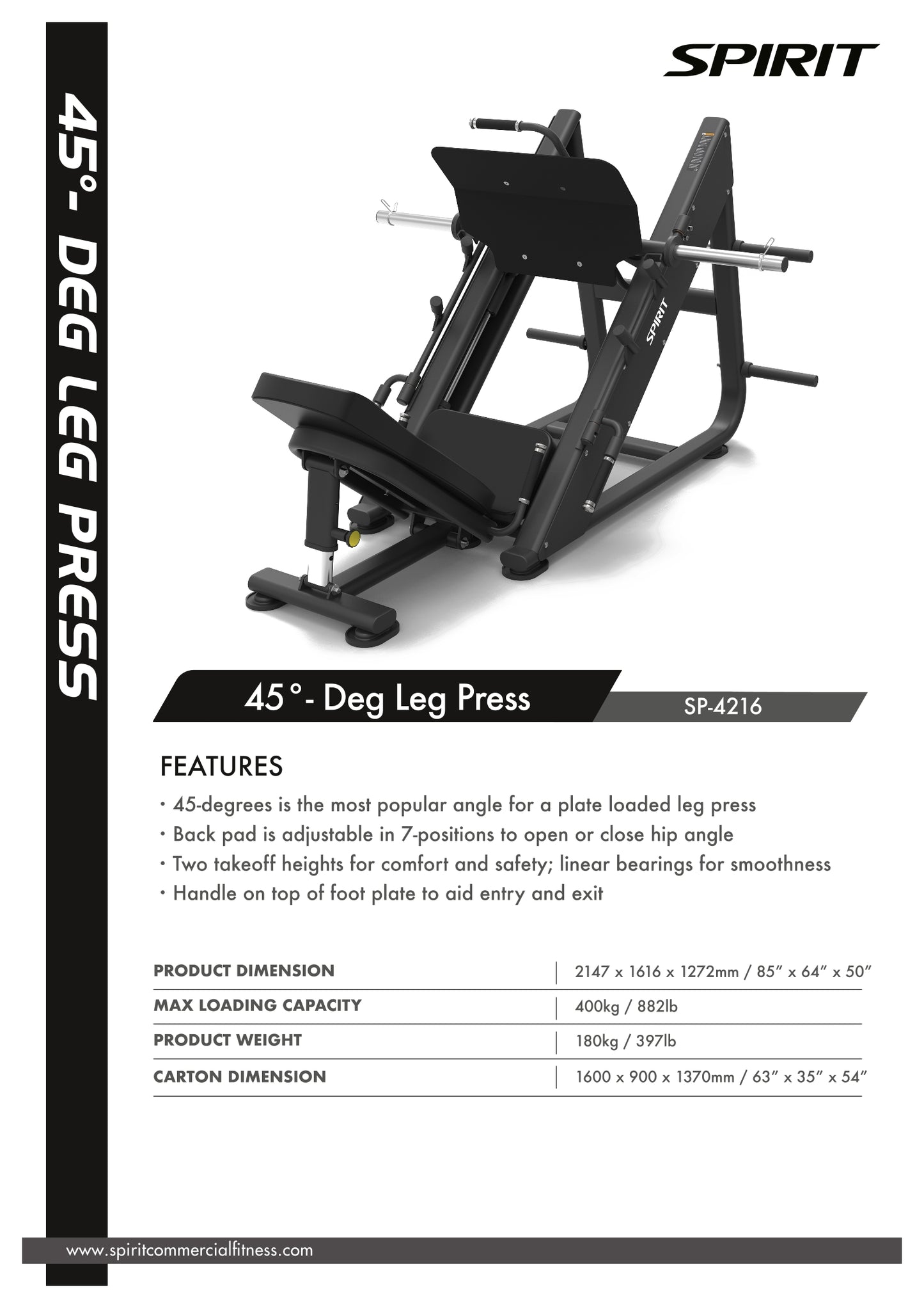 Plate Loaded Series Spirit