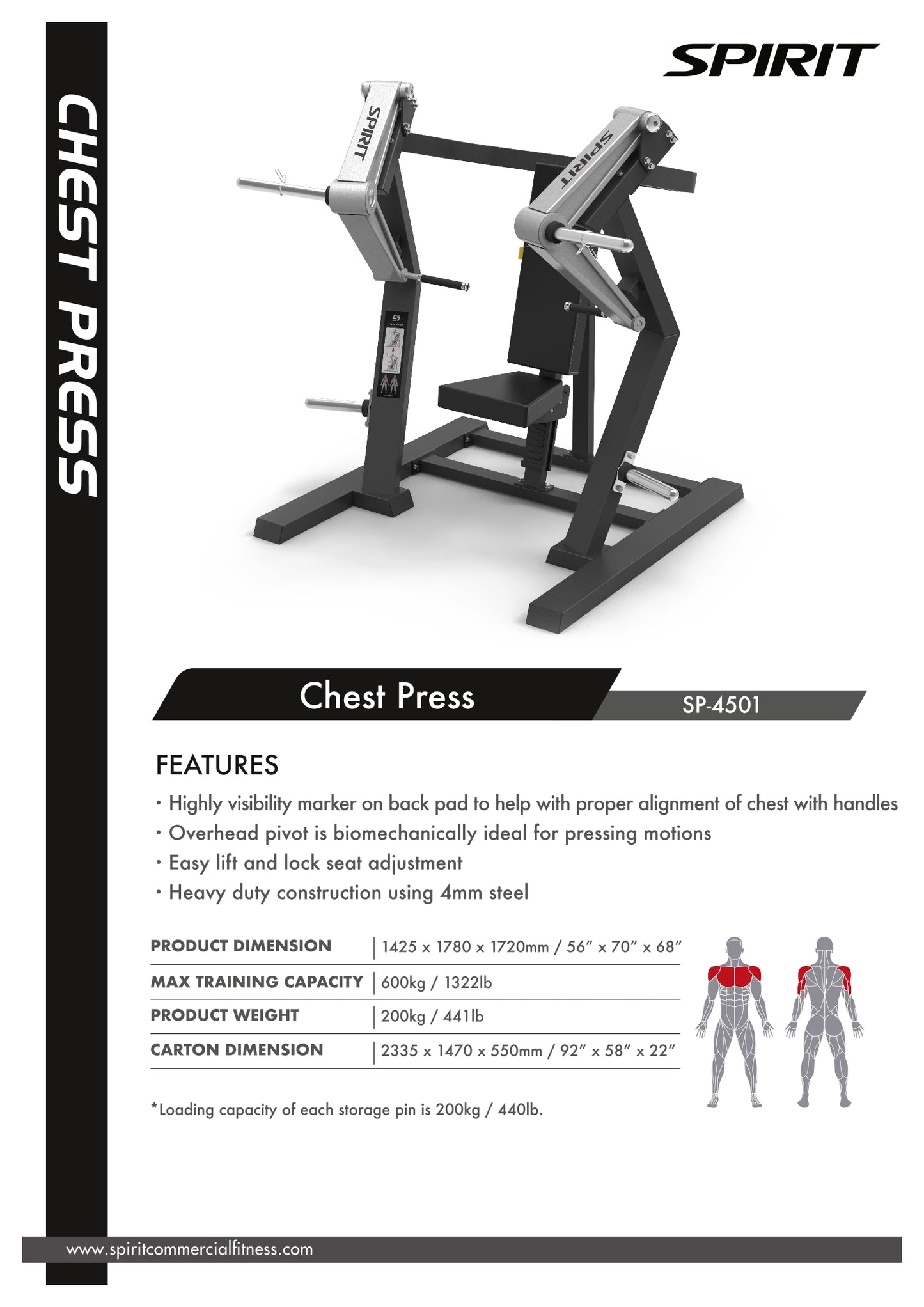 Plate Loaded Series Spirit