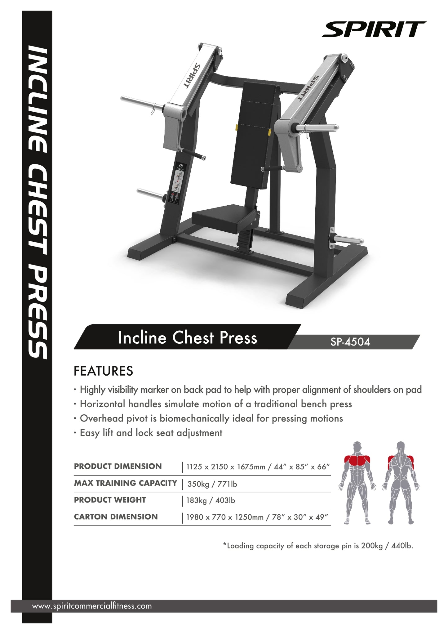 Plate Loaded Series Spirit