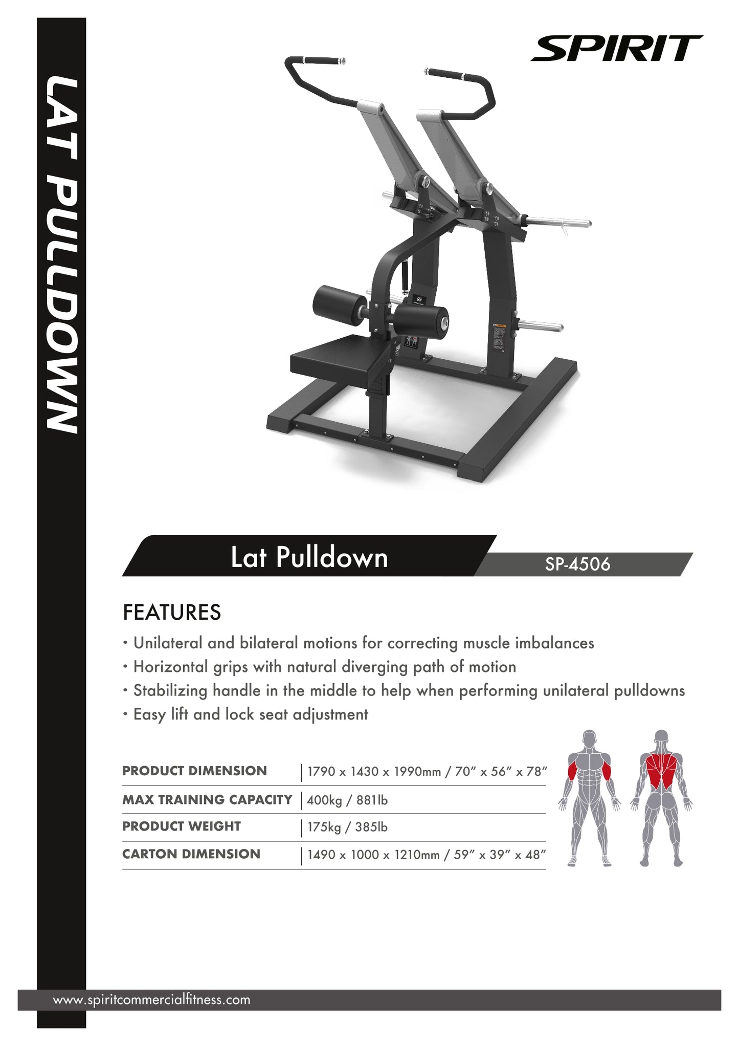 Plate Loaded Series Spirit
