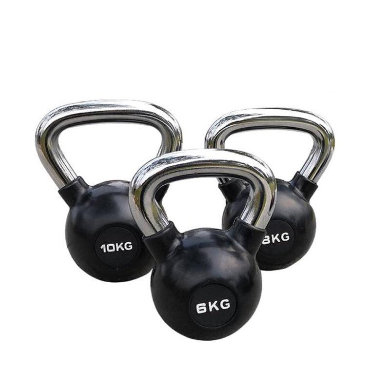 Rubber Coated Kettlebells - Yemeco SARL