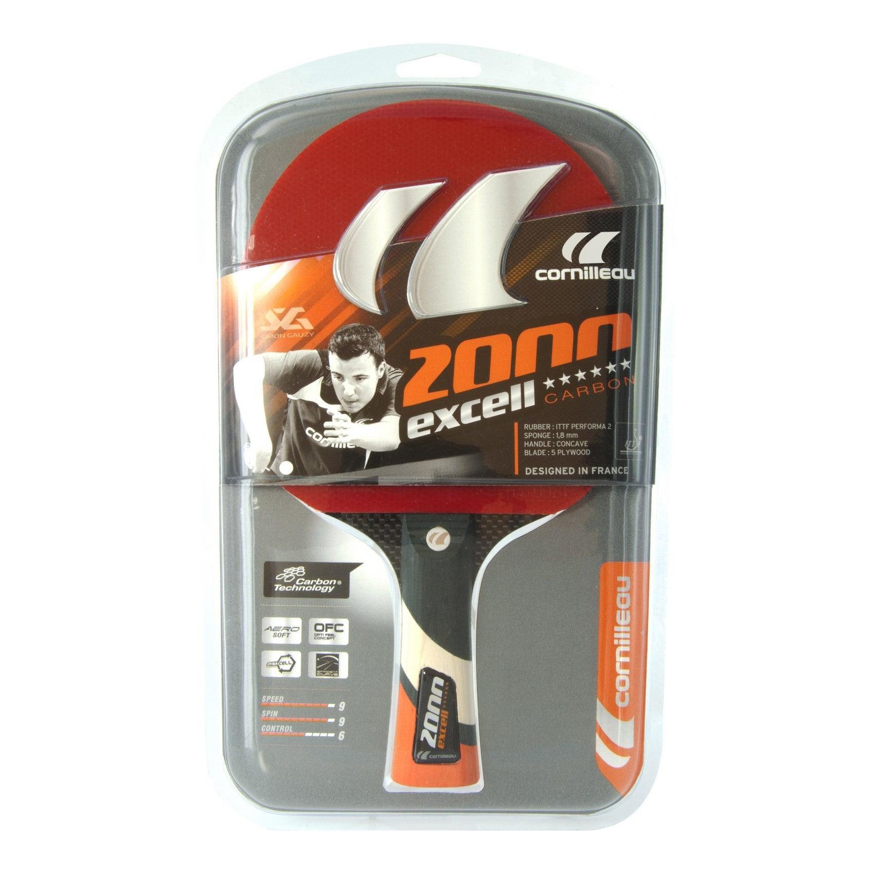 Cornilleau Excell 2000 Carbon - Yemeco SARL